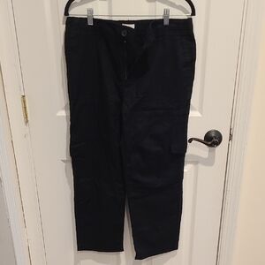 LOFT Black Cargo Pants